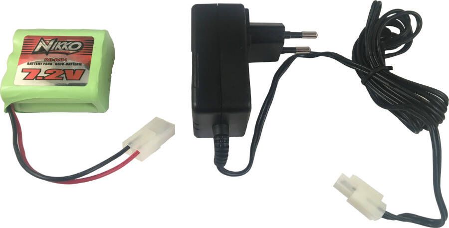Nikko Ni MH 7.2V Mega accu & lader
