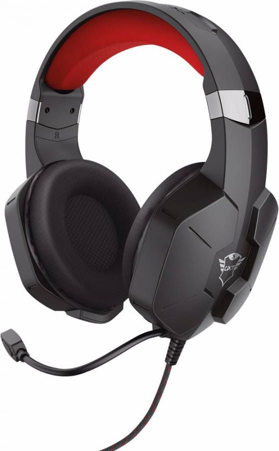 Trust GXT 323 Carus Gaming Headset Hoofdtelefoon Zwart
