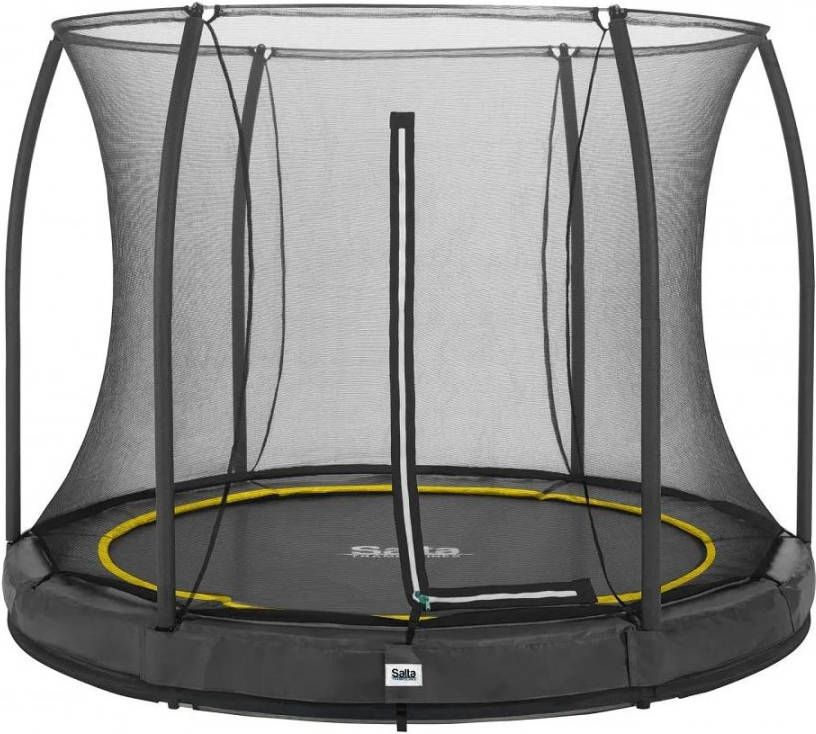 Salta Comfort Edition Ground Trampoline met Veiligheidsnet 213 cm Zwart
