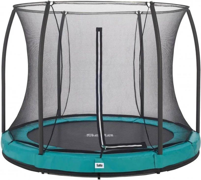 Salta Comfort Edition Ground Trampoline met Veiligheidsnet 305 cm Groen