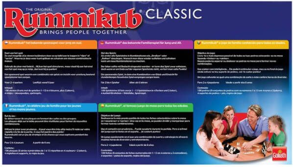 Goliath Rummikub The Original Classic Gezelschapsspel