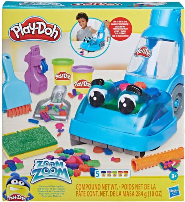 Hasbro Zoom speelgoedstofzuiger boetseerklei set