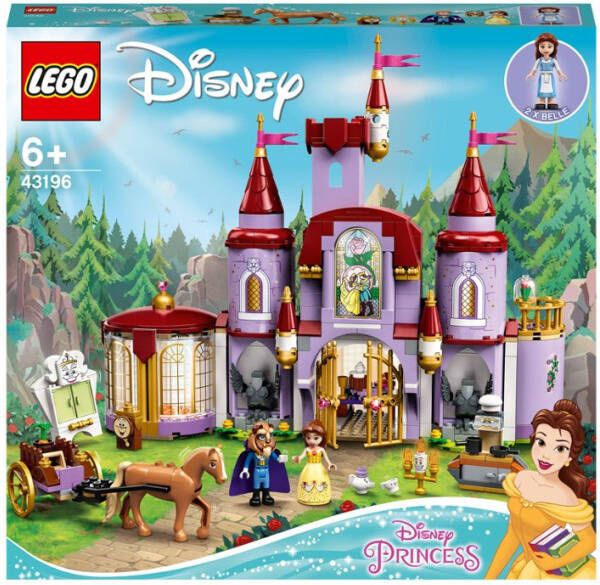Lego Disney Prinses Belle en het Kasteel van het Beest speelgoed(43196 )