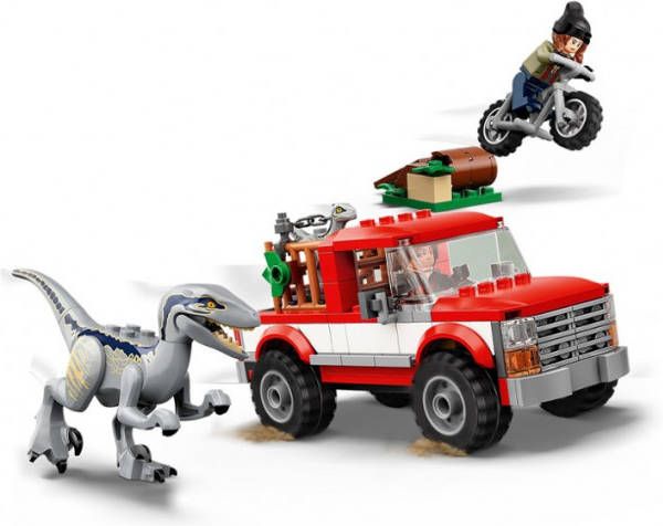 Lego Jurassic World Blue & Beta Velociraptor Capture Toy(76946 )