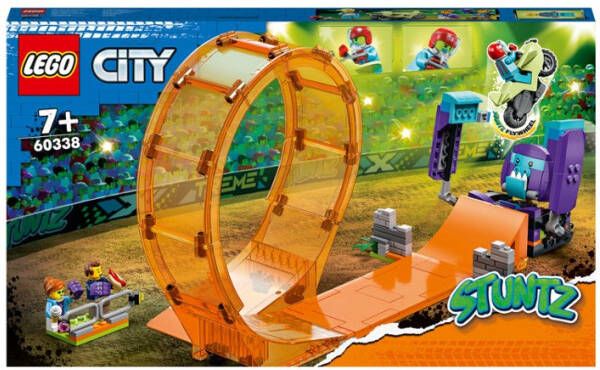 Lego City Stuntz Smashing Chimpanzee Stunt Loop Set(60338 )
