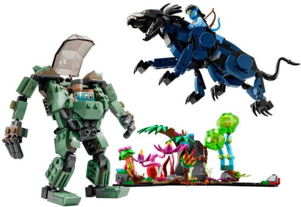 LEGO Avatar Neytiri & Thanator Vs. Amp Suit Quaritch 75571