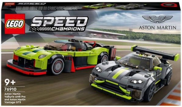 LEGO Speed Champions Aston Martin Valkyrie Amr Pro En Aston Martin Vantage Gt3 76910