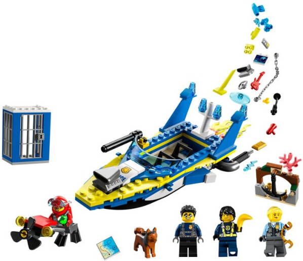 Lego City Water Police Detective Missions Set with App(60355 )