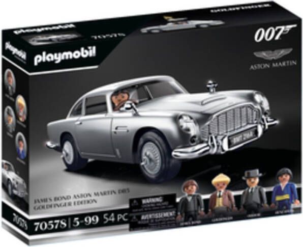 Playmobil ® Constructie speelset James Bond Aston Martin DB5 Goldfinger Edition(70578)Gemaakt in Europa(54 stuks )