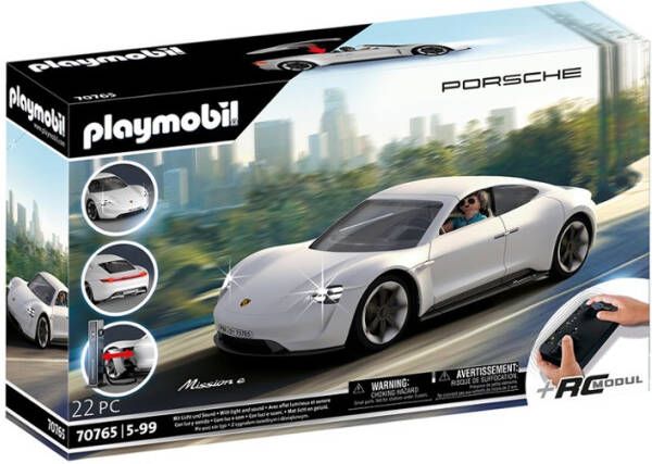 Playmobil ® Constructie speelset Porsche Mission E(70765 ), Porsche Made in Germany(22 stuks )