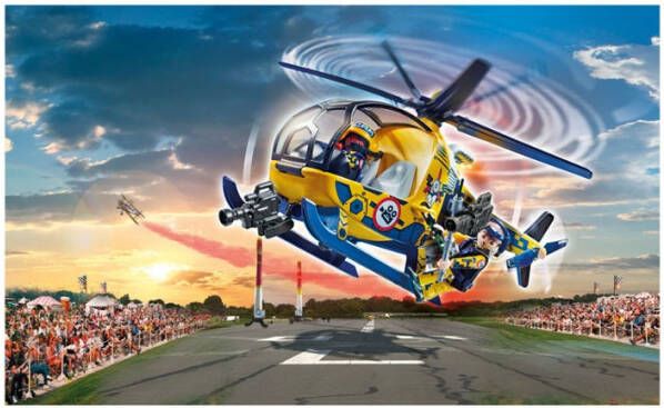 Playmobil ® Constructie speelset Filmcrew Helikopter(70833 ), Air Stuntshow(36 stuks )