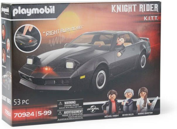 Playmobil ® Constructie speelset Knight Rider K.I.T.T.(70924)Made in Germany(53 stuks )