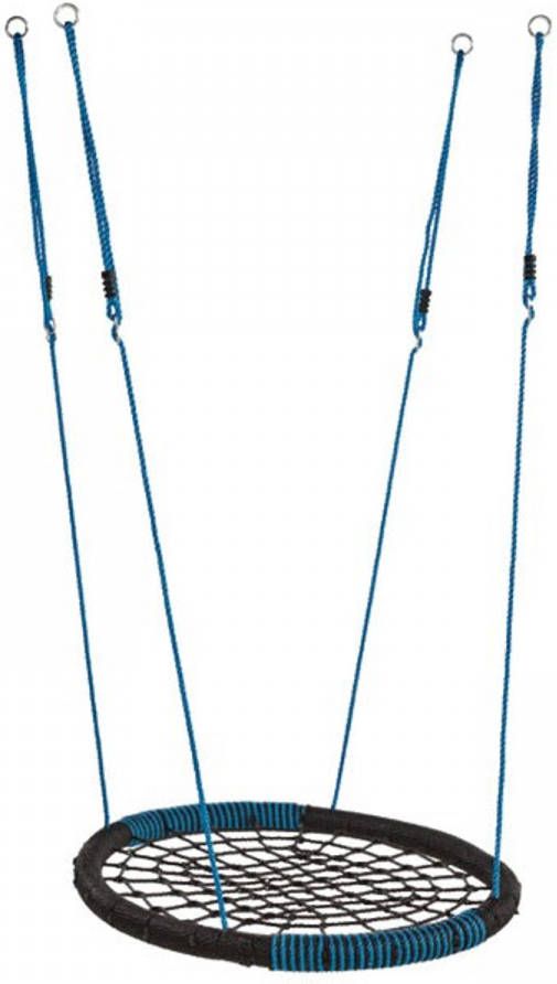 AXI Nestschommel Ovaal In Blauw Van Kunststof Nest Schommelzitje Voor Kinderen