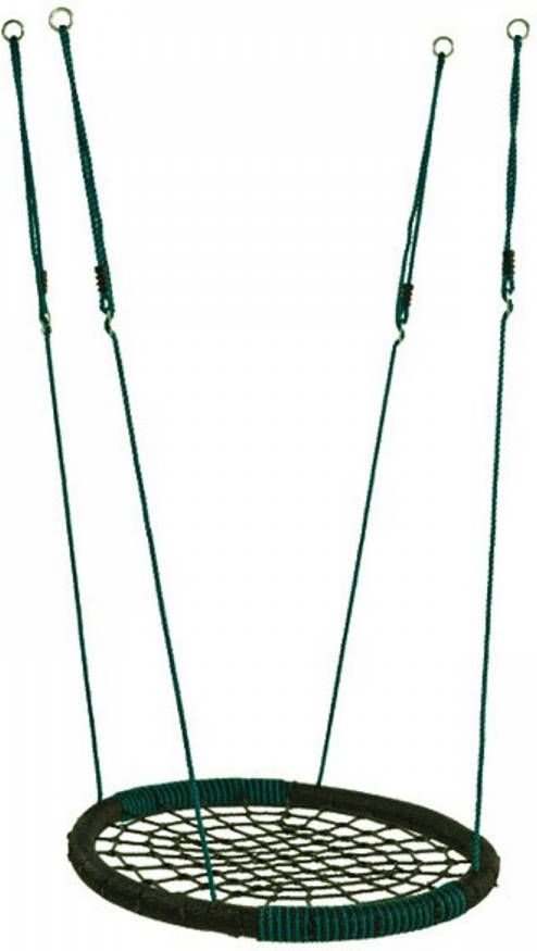 AXI Nestschommel Ovaal In Groen Van Kunststof Nest Schommelzitje Voor Kinderen