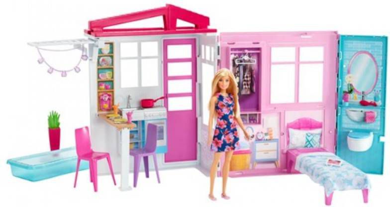 Barbie Poppenhuis Inclusief Een pop