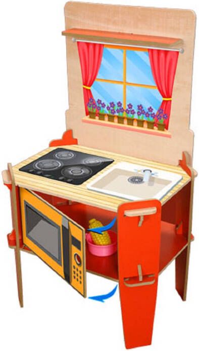 BiggBrands Matrax Keuken Speelgoed Kinderkeuken Speelgoed Kinderkeukentje