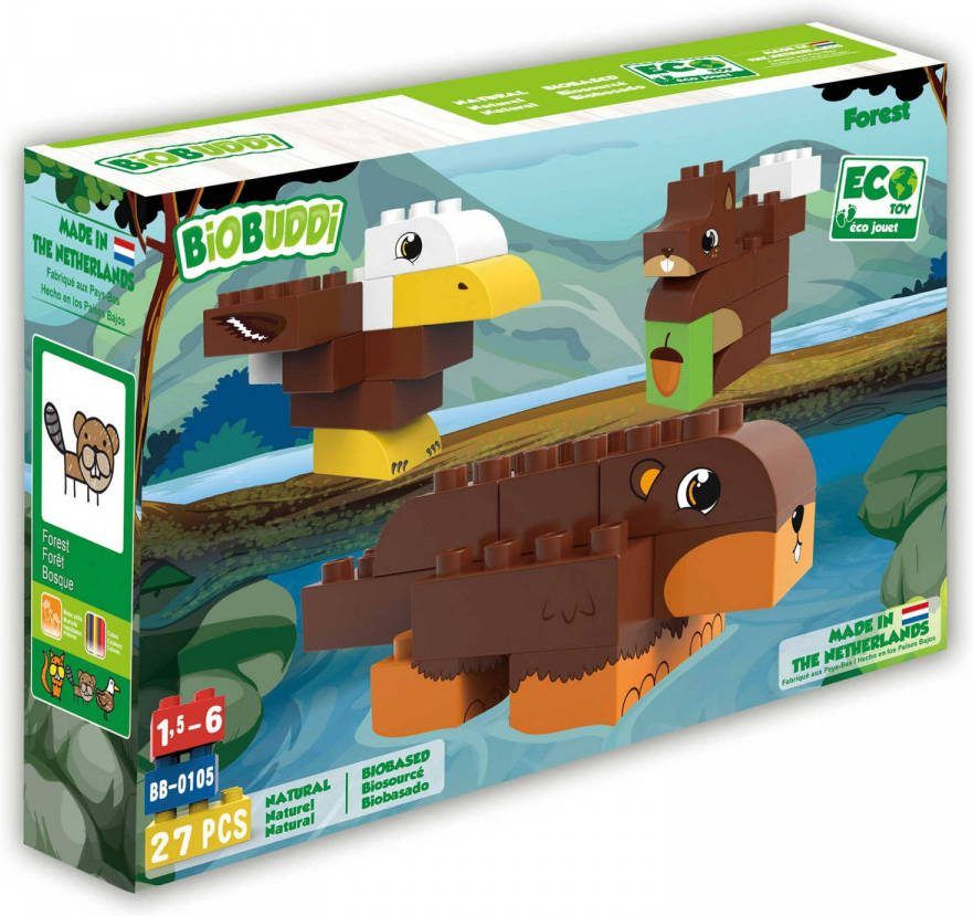 BiOBUDDi Bouwpakket Wildlife Forest 27 delig(Bb 0105 )