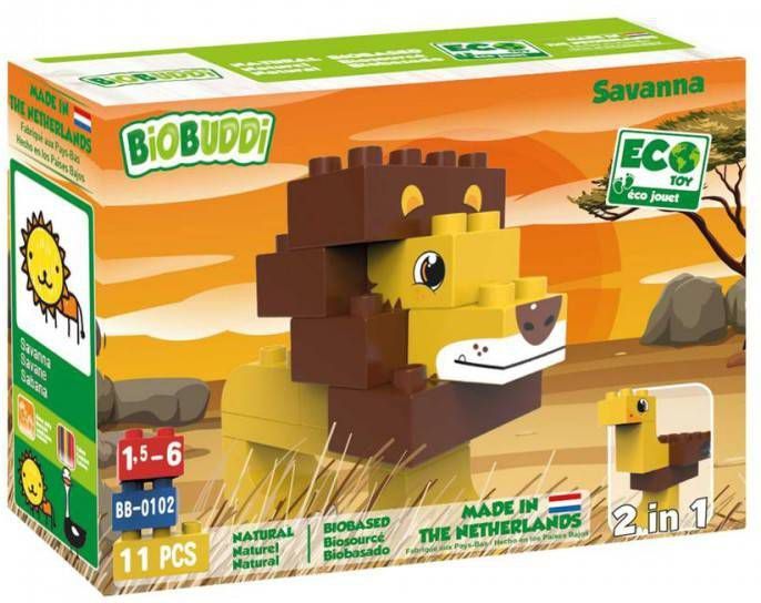 BiOBUDDi Bouwpakket Wildlife Savanna 11 delig(Bb 0102 )