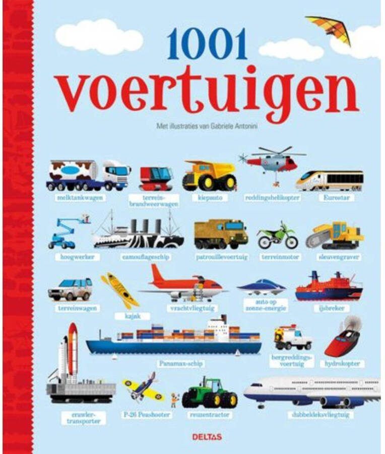 Deltas Boek 1001 Voertuigen