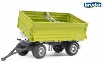 Bruder ® Aanhanger voor speelgoedauto Fliegl 3 zijdige kiepwagen met insteekbare omranding 02203, gemaakt in duitsland
