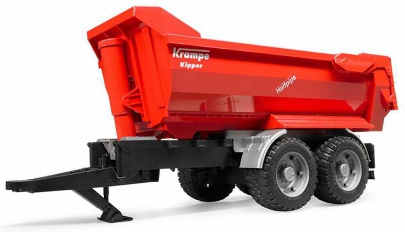 Bruder ® Krampe Tandem-halfpipe-kieptrailer 02225 Jongen