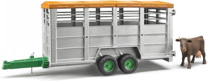 bruder ® Veetransport-aanhanger met 1 koe 02227 Jongen