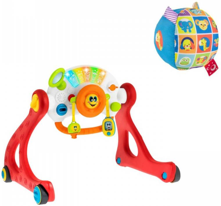 Chicco Bundel Baby Gym Vier Posities & Rammelaar Multi activiteitsratel Gilby De Giraffe