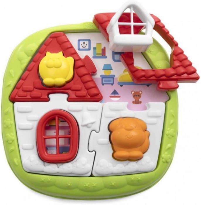 Chicco Puzzel 2 in 1 Huispuzzel