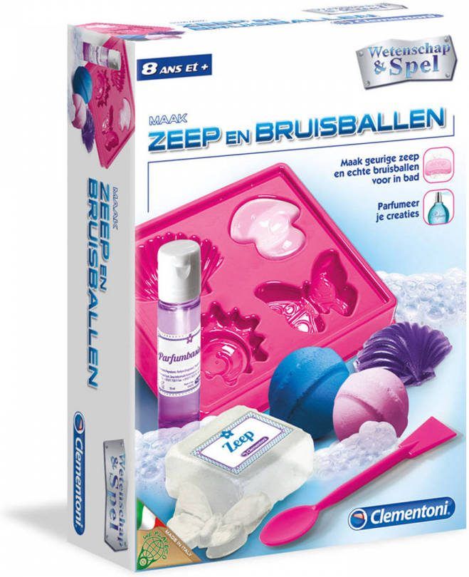 Clementoni Wetenschap&amp, Spel Zeep en Bruisballen Maken