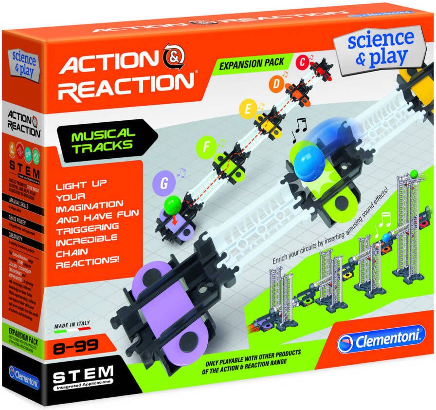 Clementoni Knikkerbaan A&r Sound Track Junior