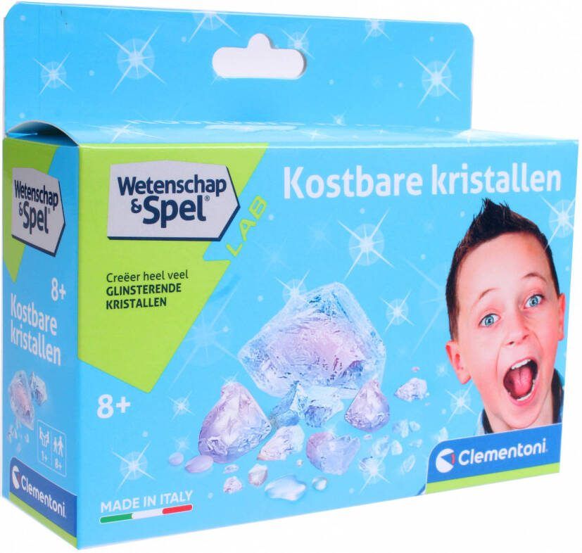 Clementoni Kristallenspel Wetenschap En Spel Junior 20 Cm Blauw