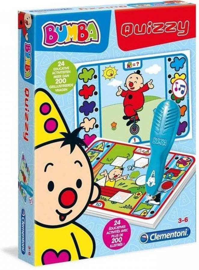 Clementoni Quizzy Bumba Junior 24 Activiteiten(Nl/fr )