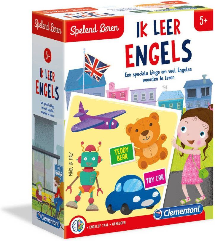 Clementoni Spelend Leren Ik Leer Engels