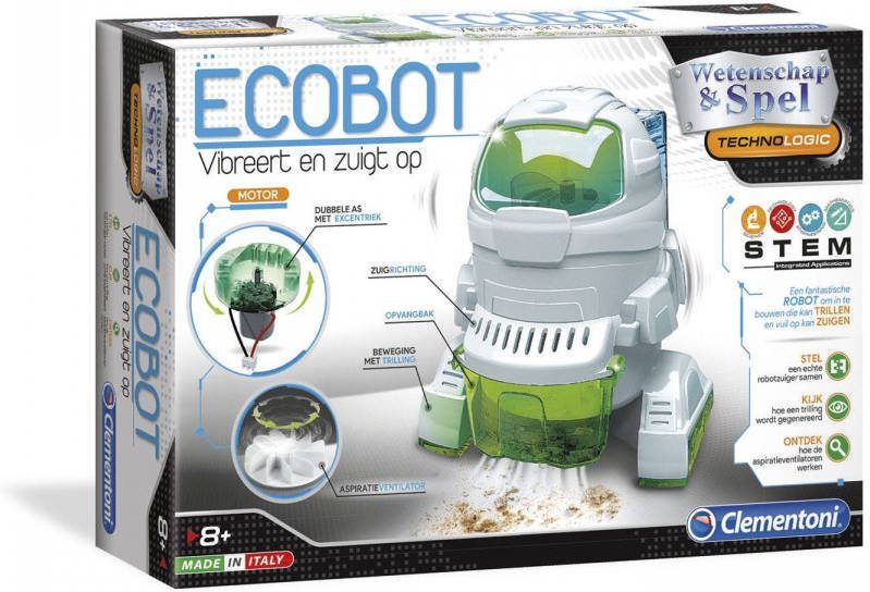 Clementoni Wetenschap En Spel Ecorobot Junior 10 delig