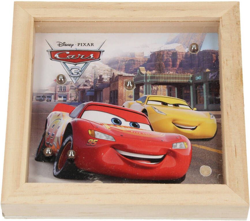 Disney Cars Houten Geduldsspel Met 5 Balletjes