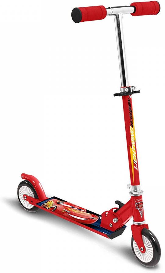 Disney Kinderstep Cars Kinderstep Jongens Voetrem Rood