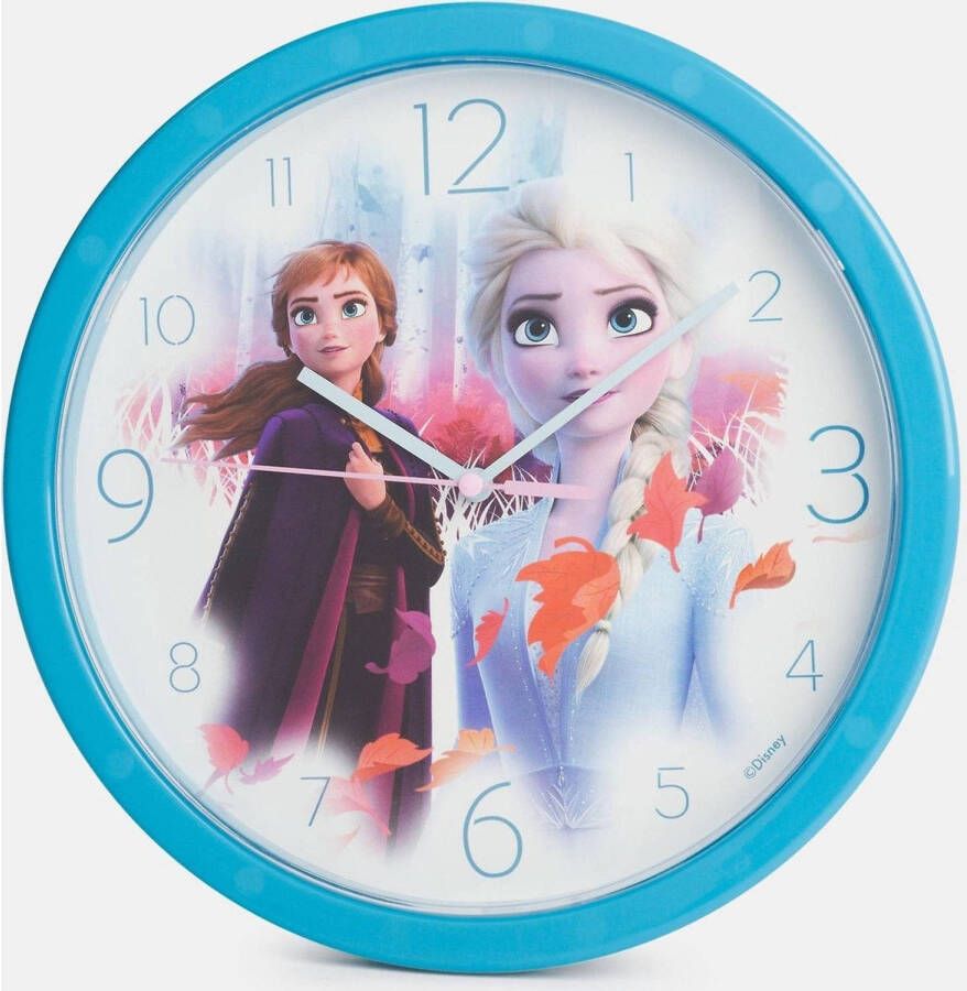 Disney Frozen Elsa & Anna Klok Frozen Wandklok Frozen Ii Klok Speelgoed Frozen Elsa & Anna Frozen