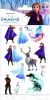 Disney Kindertattoos Frozen Ii Junior Papier 12 Stuks online kopen