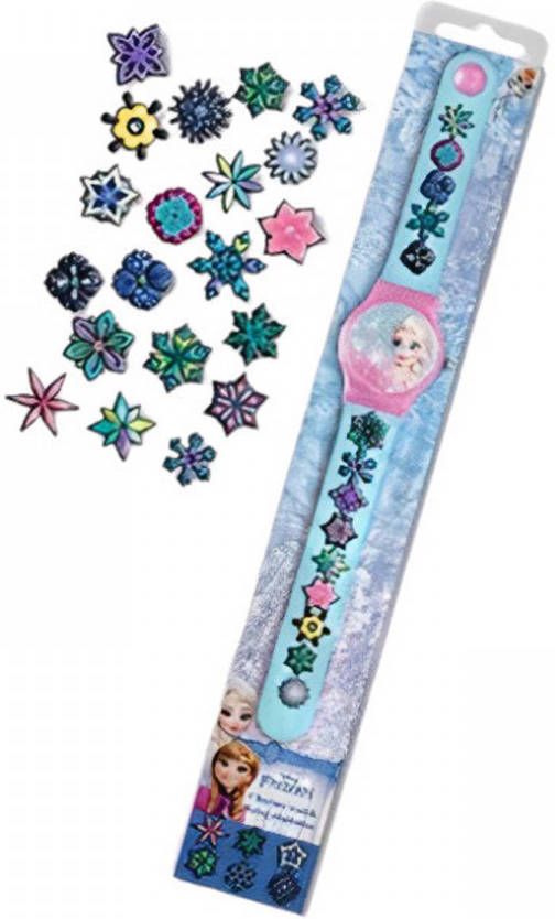 Disney Knutselset Horloge Frozen Meisjes 28 Cm Rubber Blauw/roze