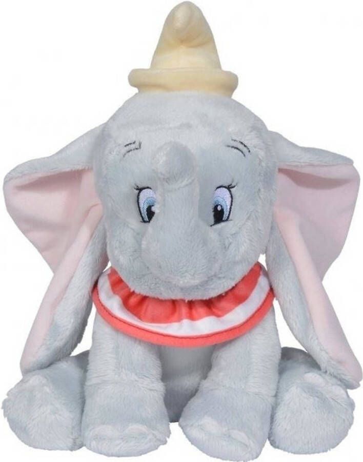Disney Pluche Dumbo/dombo Olifant Knuffel 18 Cm Speelgoed Knuffeldier