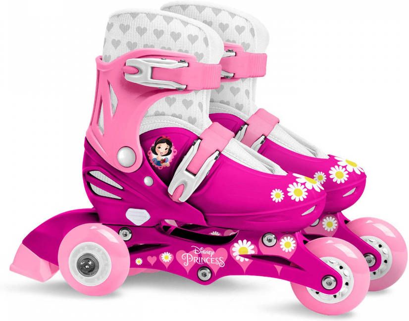 Disney Verstelbare Inlineskates Princess Meisjes Roze Mt 27/30