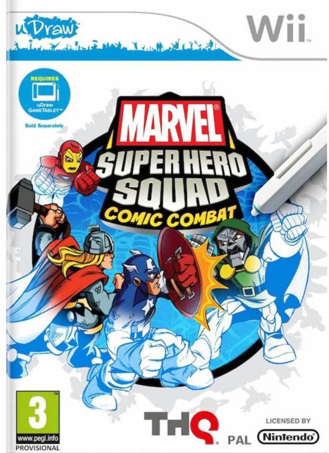 Disney Wii Udraw Marvel S Hero S 2v20
