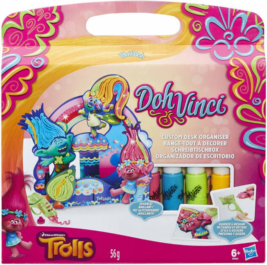 Play-Doh Hasbro doh vinci trolls knutselbakje