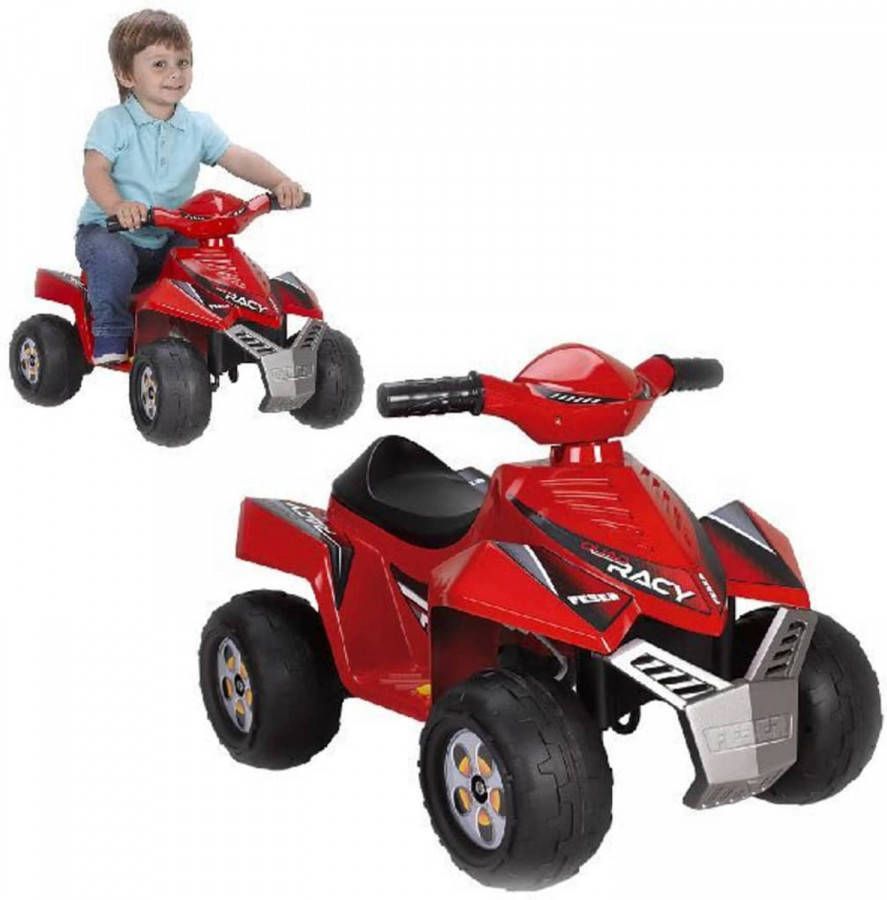 Feber Quad Racy Red 6v 1 3 Jaar