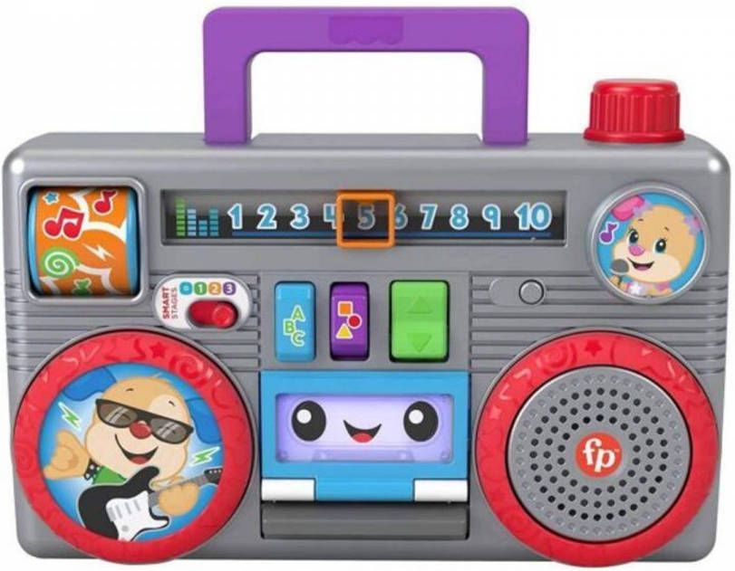 Fisher price Boombox Laugh & Learn Junior 15 X 30 Cm Grijs