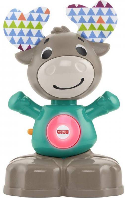 Fisher price Linkimals Muzikaal Rendier Junior 18 Cm Groen