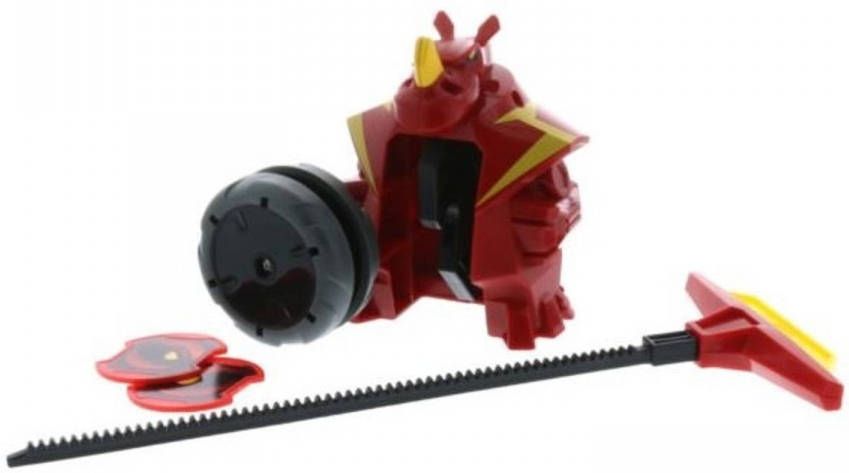 Goliath Exocrash Tol Neushoorn 10 Cm Rood