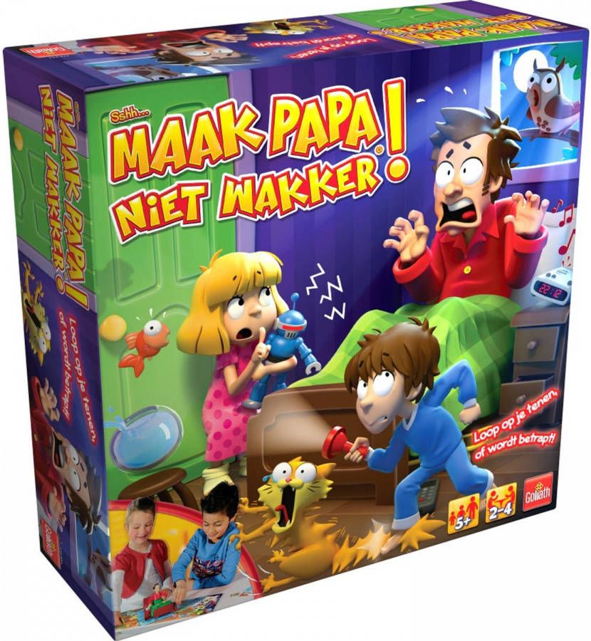 Goliath Familiespel Sshh.. Maak Papa Niet Wakker