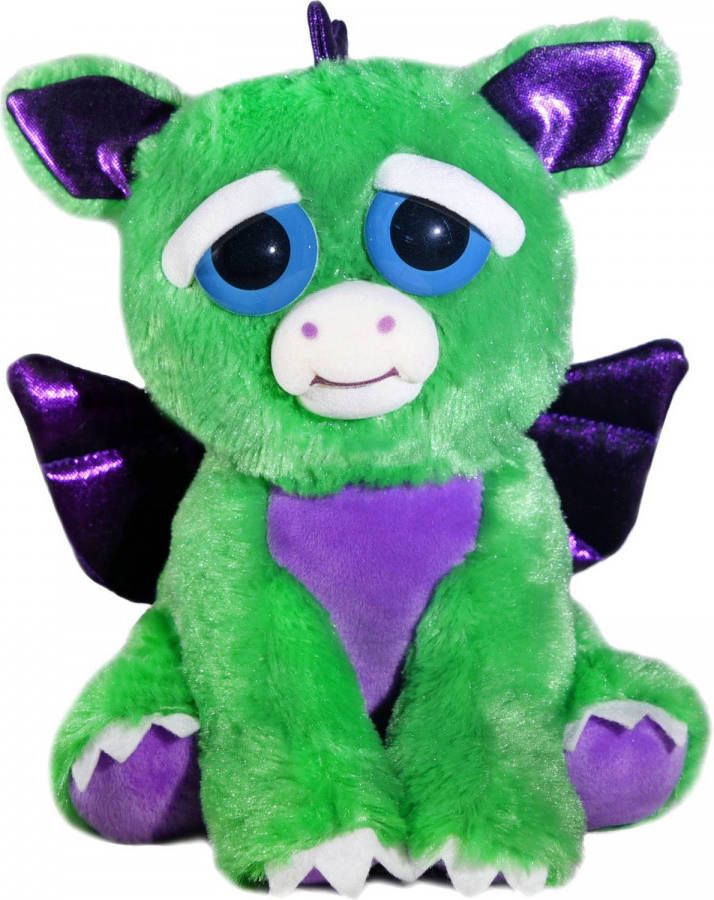 Goliath Knuffeldraak Feisty Pets Groen 20 Cm