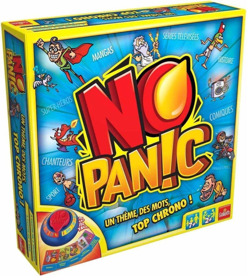 Goliath No Panic(Fr) Gezelschapsspel Franse Uitvoering